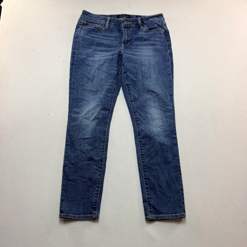 Lucky Brand Lolita Skinny Jeans Women Size 8/29 Blue Excellent Stretch Denim